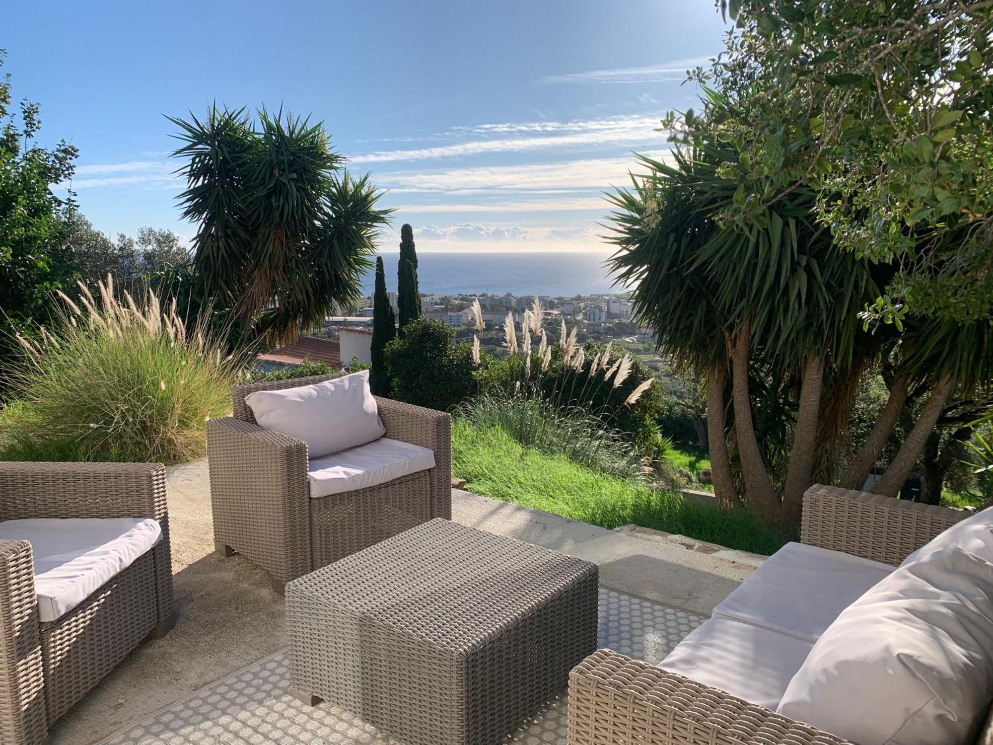 Logement Entier Vue Mer Bastia  Exterior foto